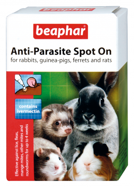 Beaphar Anti Parasite Spot On For Rabbits x 6
