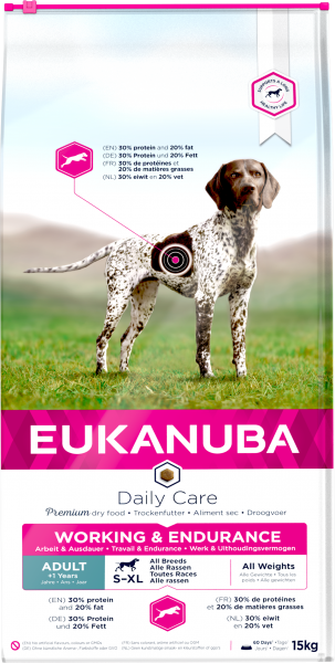 Eukanuba Daily Care Working & Endurance 15kg