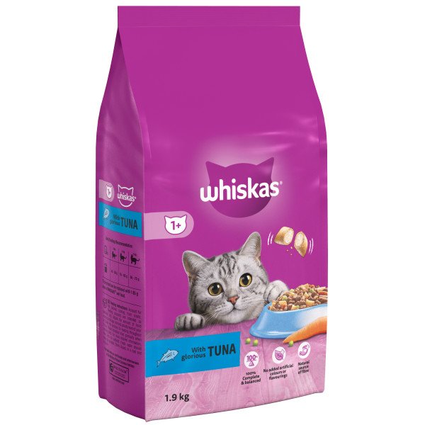 Whiskas Dry 1+ Adult Tuna 1.9kg