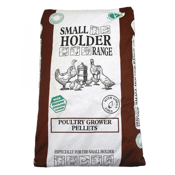 Allen & Page Small Holder Range Poultry Grower Pellets Food 20kg