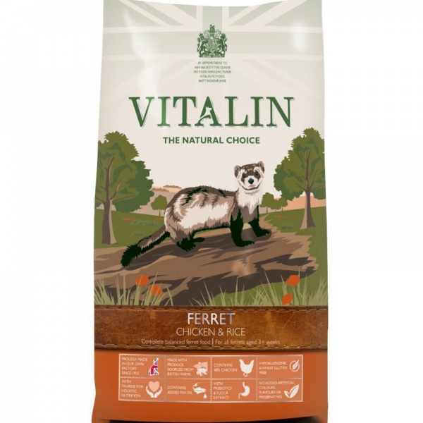 Vitalin Chicken & Rice Ferret Food 12kg