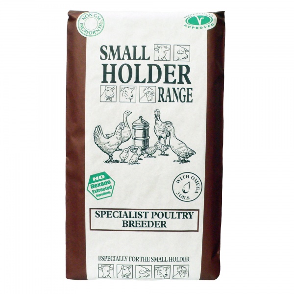 Allen & Page Small Holder Range Specialist Poultry Breeder Pellets Poultry Food 20kg
