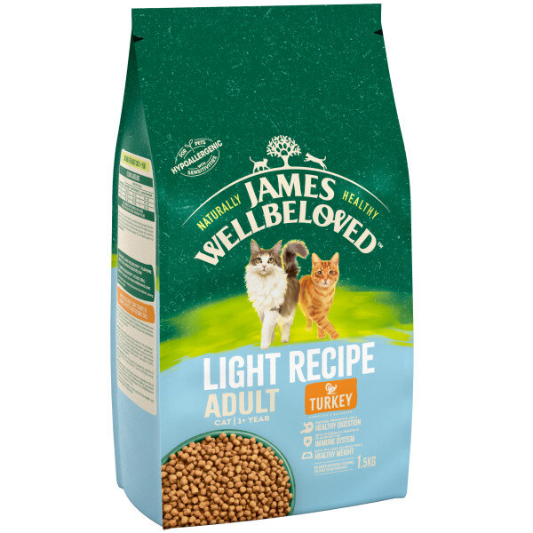 James Wellbeloved Cat Light Turkey 1.5kg