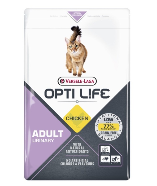 Versele Laga Opti Life Cat Adult Urinary Grain Free Chicken 4 x 2.5kg