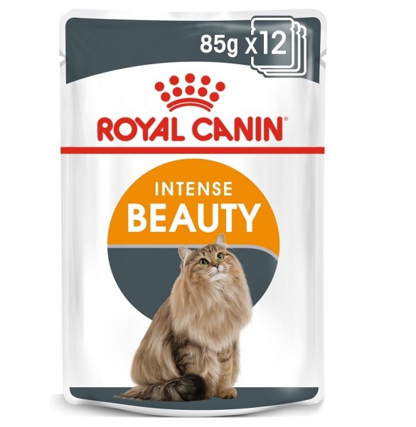 Royal Canin Intense Beauty in Gravy Pouches Cat Food 12 x 85g