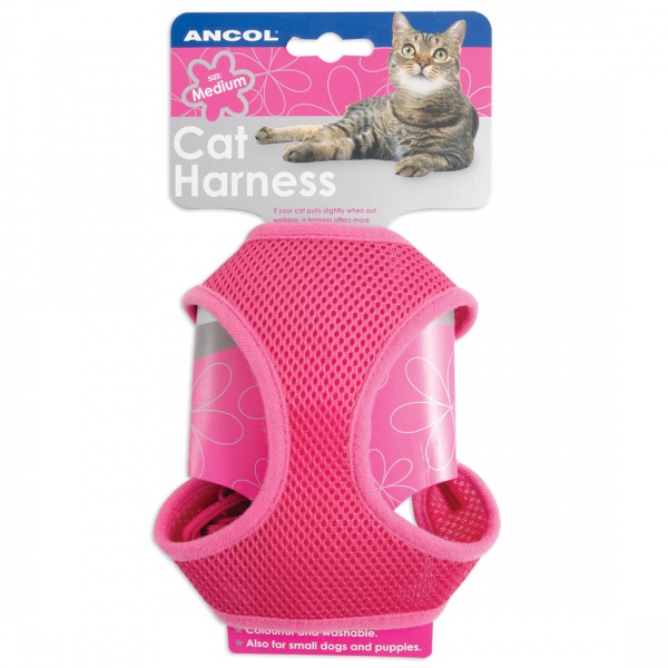 Ancol Pink Soft Cat Harness - Small