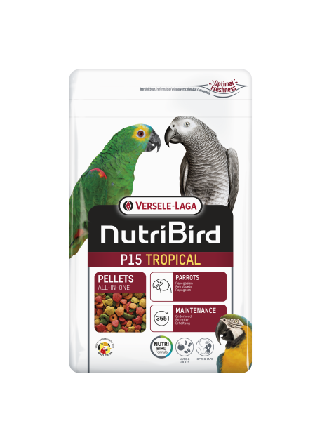 Versele Laga NutriBird P15 Tropical Parrot Food 1kg