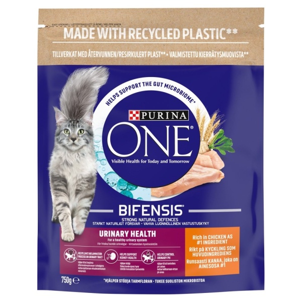 Purina One Adult Urinary Care Cat Chicken & Wheat 4 x 750g