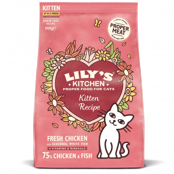Lily's Kitchen Kitten Chicken Dry Food 4 x 800g