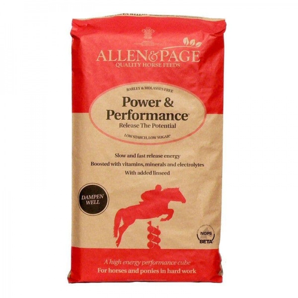 Allen & Page Power & Performance Horse Feed 20kg