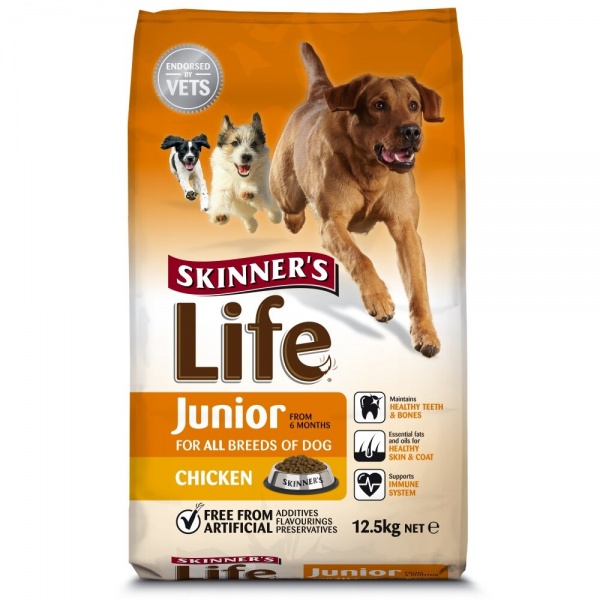 Skinners Life Chicken Junior Dog Food 12.5kg