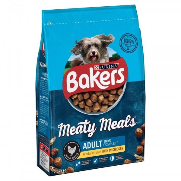 Bakers Adult Complete Meaty Meals Chicken 2.7kg