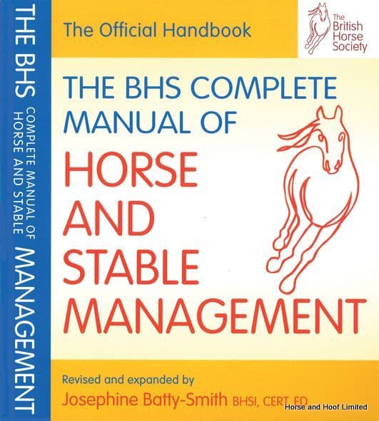 BHS Complete Manual Of Horse And Stable Mangament