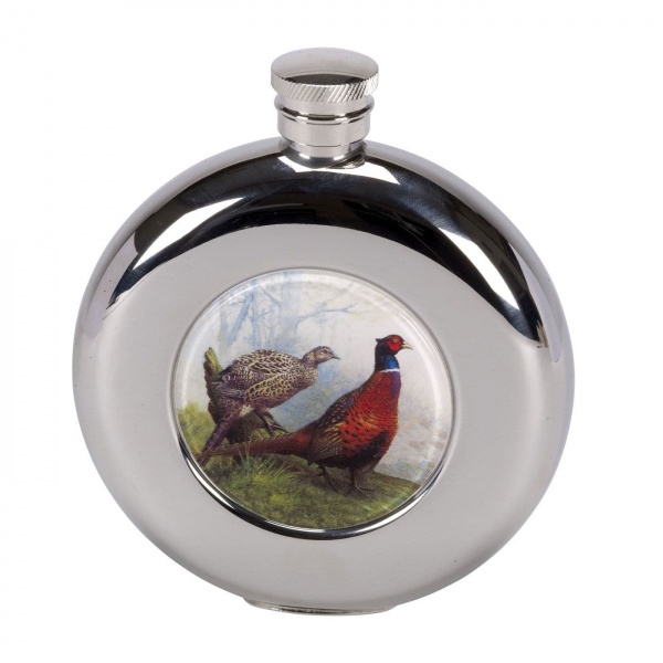 Bisley Round Pheasant Flask