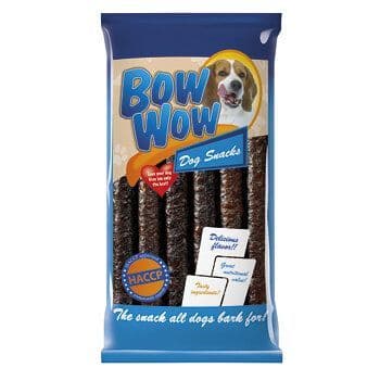 Bow Wow Pudding Stick Chicken & Liver Dog Treats 6 x 170g