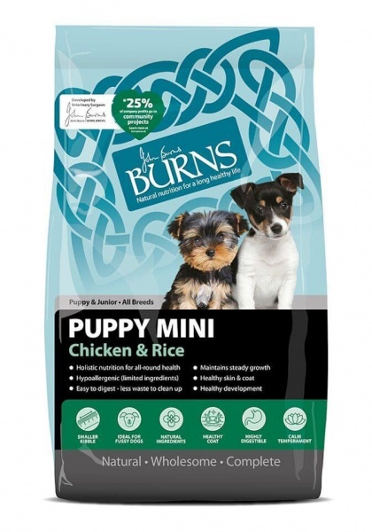 Burns Puppy Mini Chicken & Rice Puppy Food