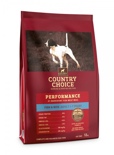 Gelert Country Choice Adult Performance Fish 12kg