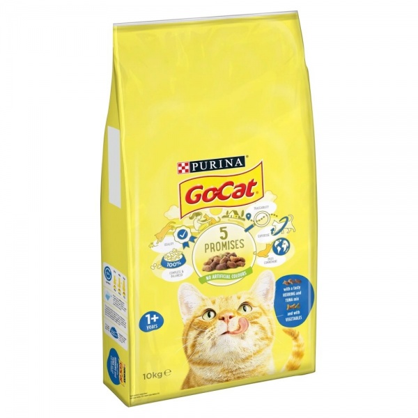 Go-Cat Comp Tuna, Herring & Vegetables Cat Food 10kg
