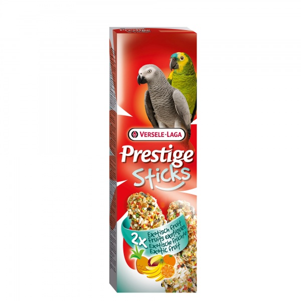 Versele Laga Prestige Big Parakeets Exotic Fruit Sticks 8 x 140g