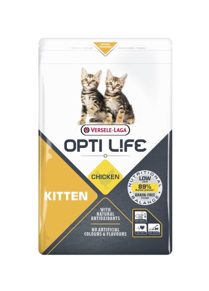 Versele Laga Opti Life Kitten Grain Free Chicken 4 x 2.5kg