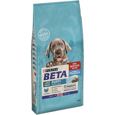 Beta Puppy Large Breed with Turkey 14kg