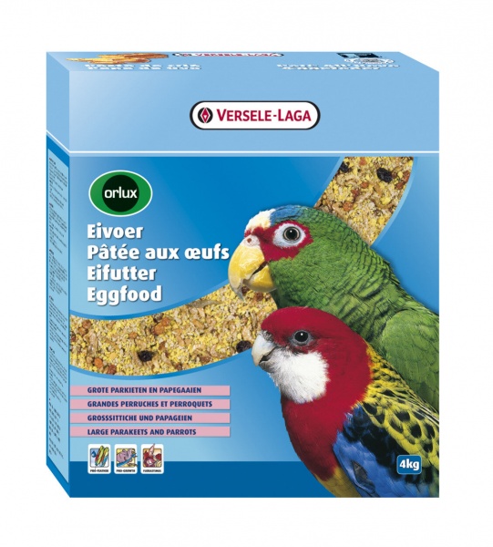 Versele Laga Orlux Dry Eggfood For Big Parakeets & Parrots 4kg