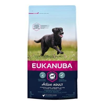 Eukanuba Adult Large Breed Chicken Dog Food 4 x 2kg