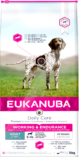Eukanuba Daily Care Working & Endurance Dog Food 15kg