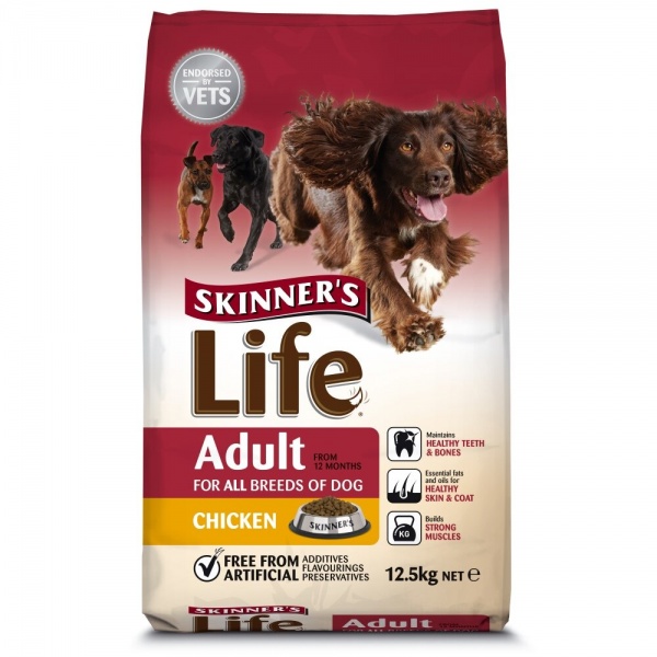 Skinners Life Chicken Adult Dog Food 12.5kg
