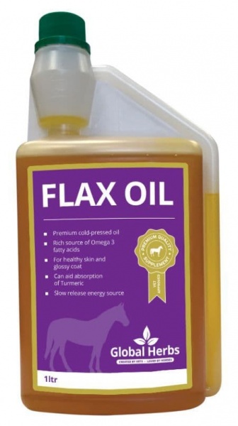 Global Herbs Flax Oil-1 Litre