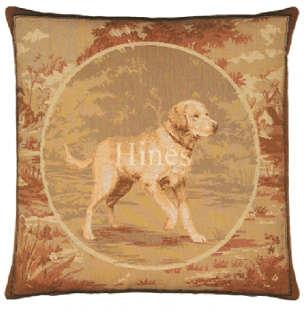 Golden Retriever - Fine Tapestry Cushion
