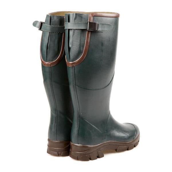 Gumleaf Country Clothing Viking Wide Calf Gusset Wellington Boot