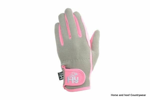 Hy5 Children's Everyday Two Tone Riding Gloves
