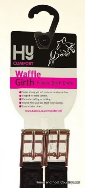 HyCOMFORT Waffle Girth Elasticated Both Ends
