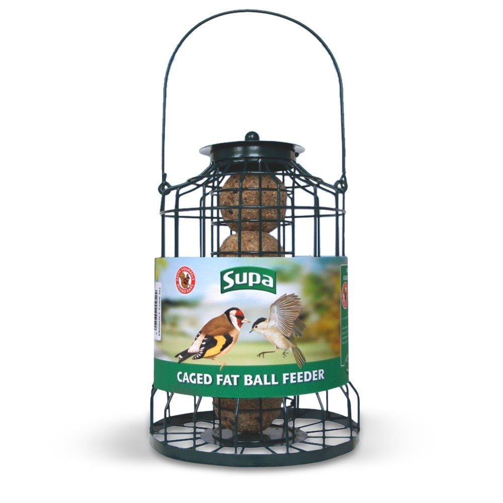 Supa Cage Fat Ball Feeder For Wild Birds