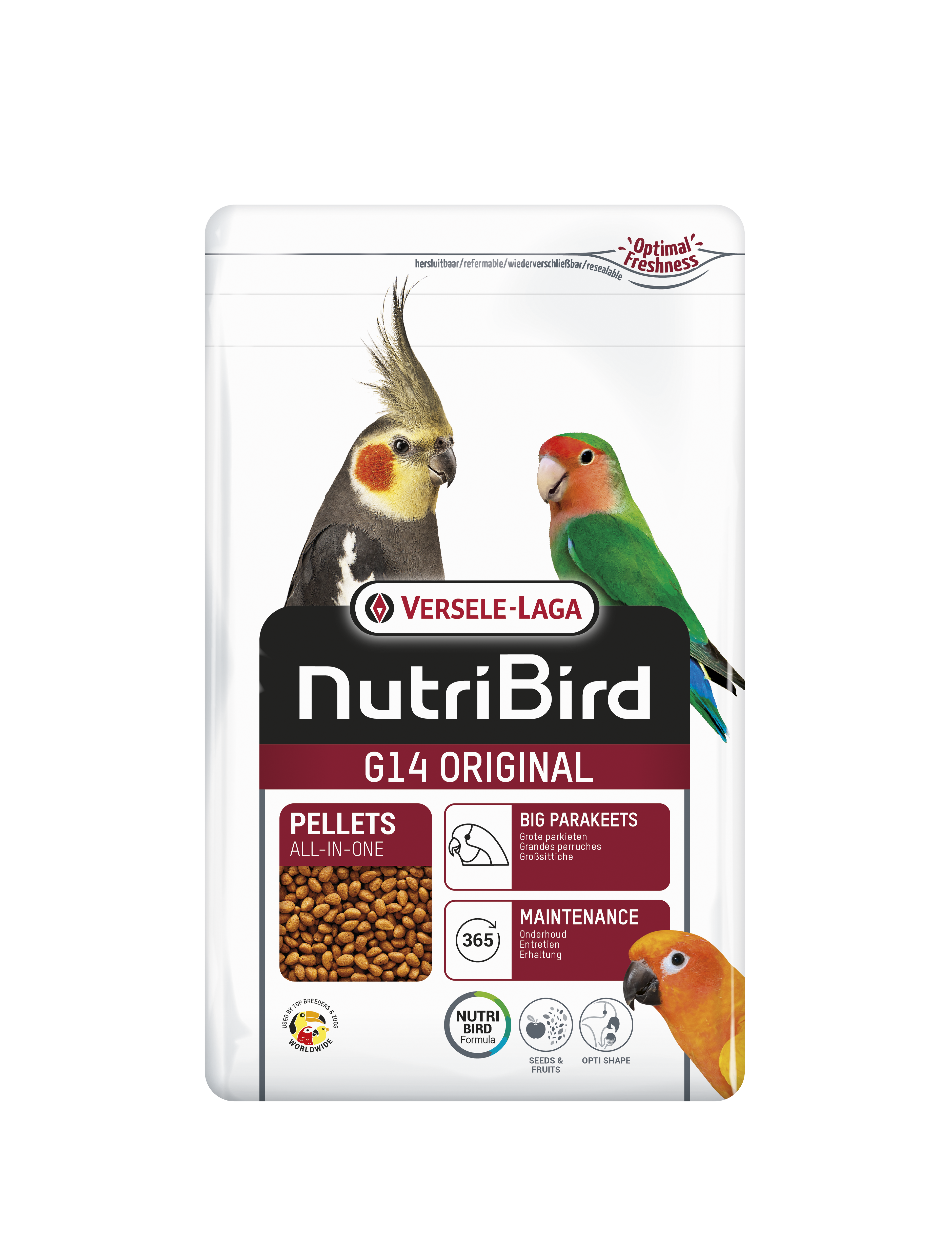 Versele Laga NutriBird G14 Original Complete Food For Parakeets 1kg