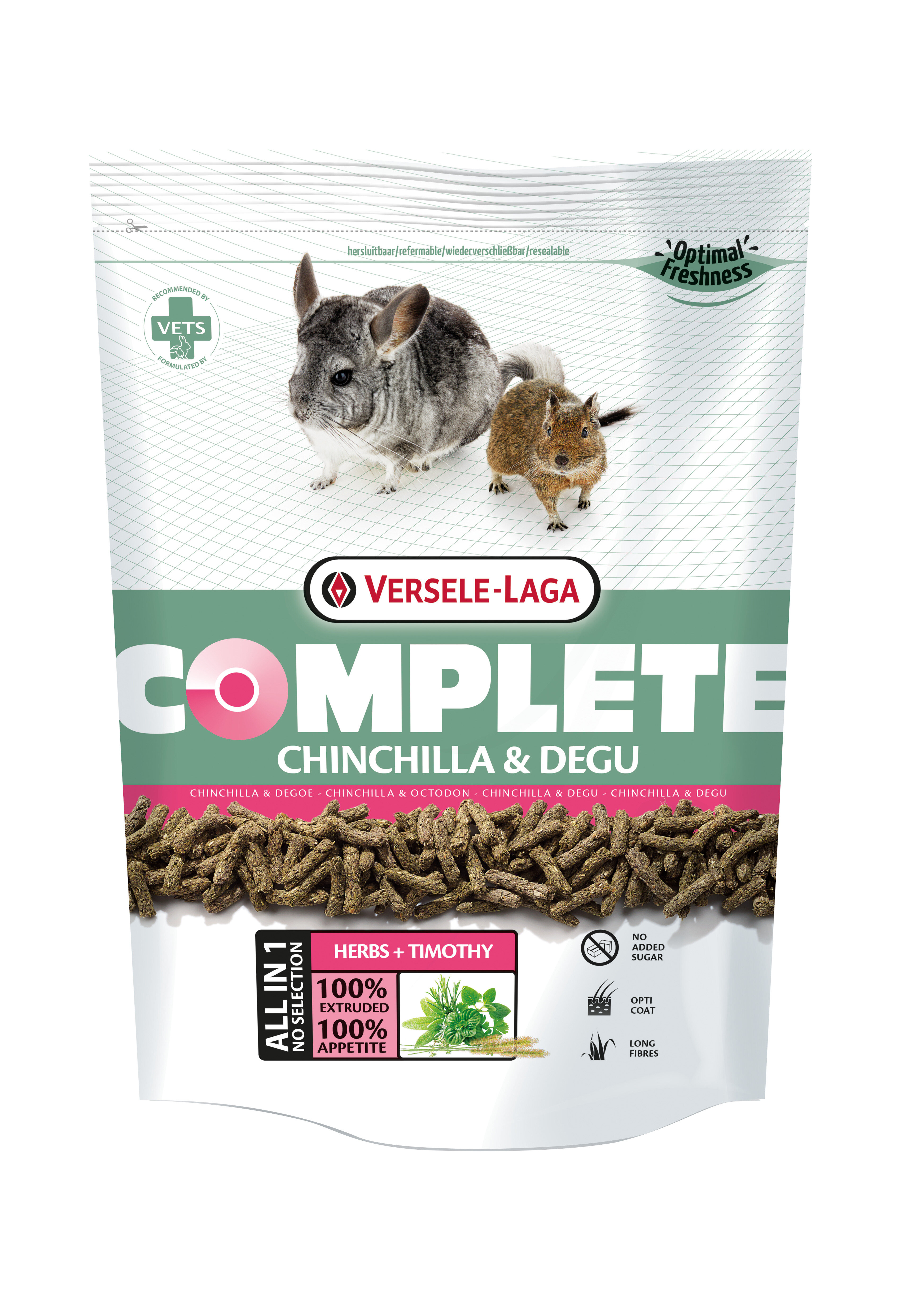 Versele Laga Chinchilla & Degu Complete Food  6 x 500g