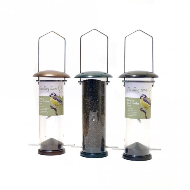 Rosewood Deluxe Nyjer Seed Feeder For Wild Birds - Small