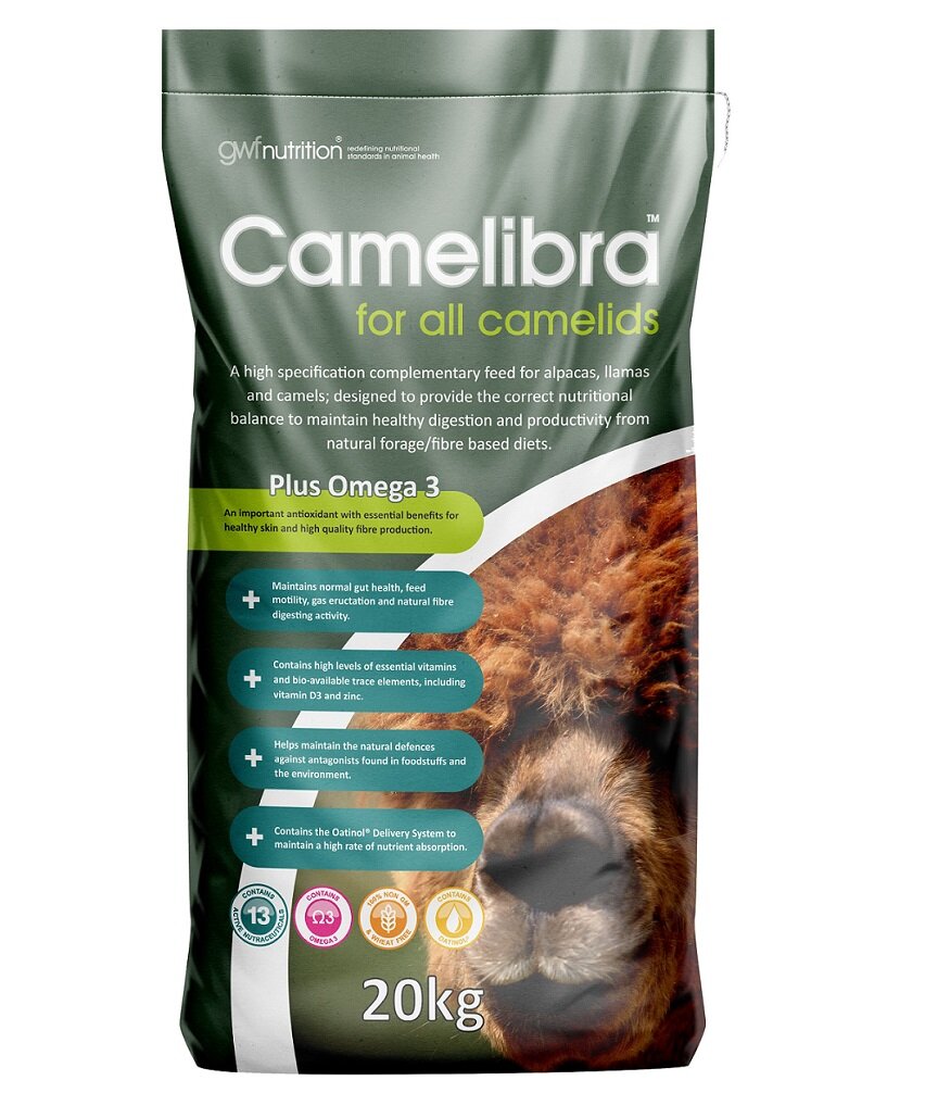 GWF Nutrition Camelibra Feed For Alpacas 20kg