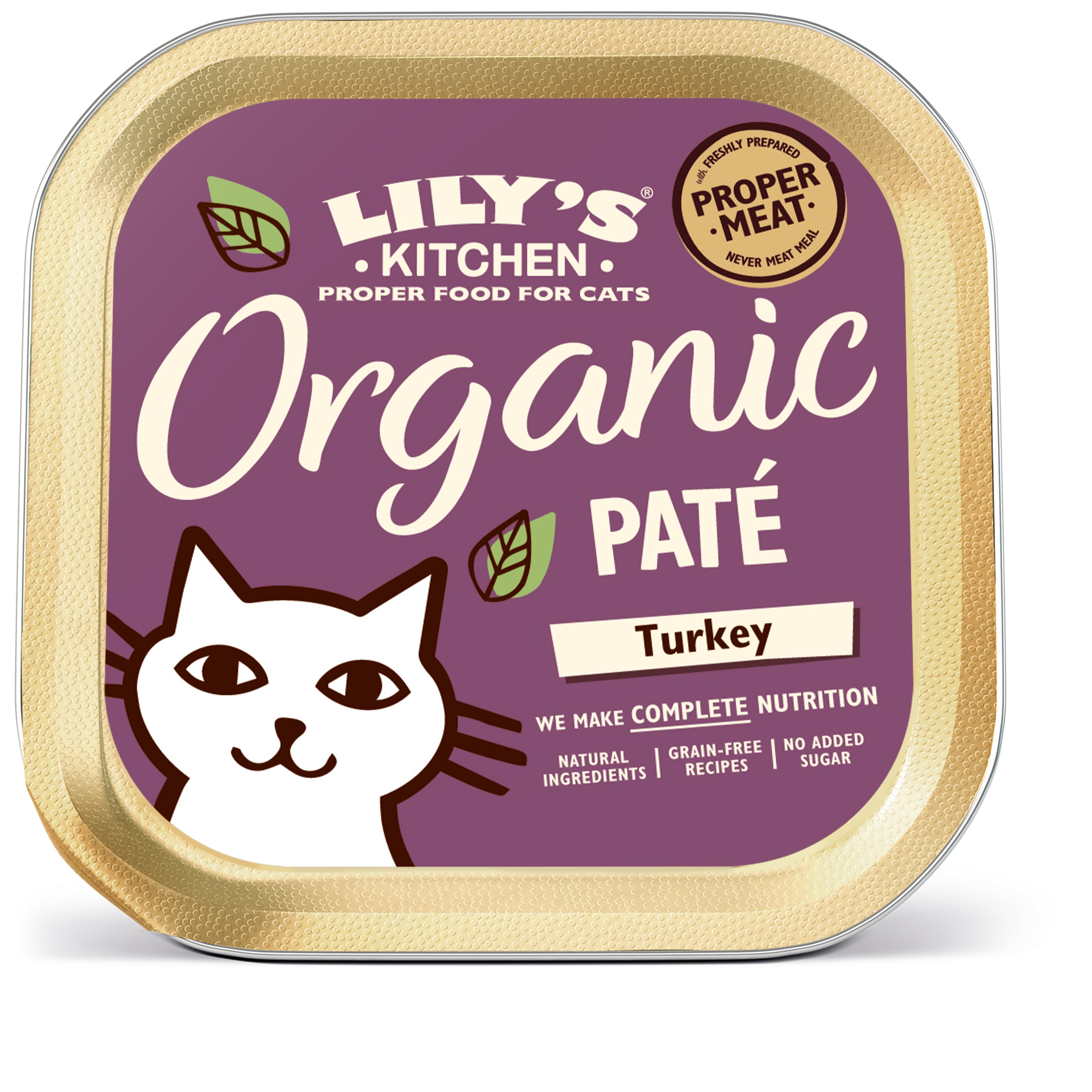 Lily's Kitchen Organic Turkey Foil 19 x 85g