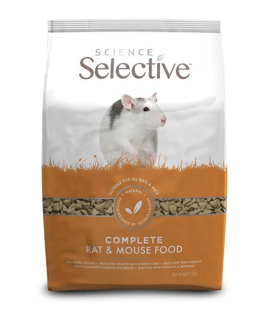 Supreme Science Selective Rat Food 4 x 1.5kg