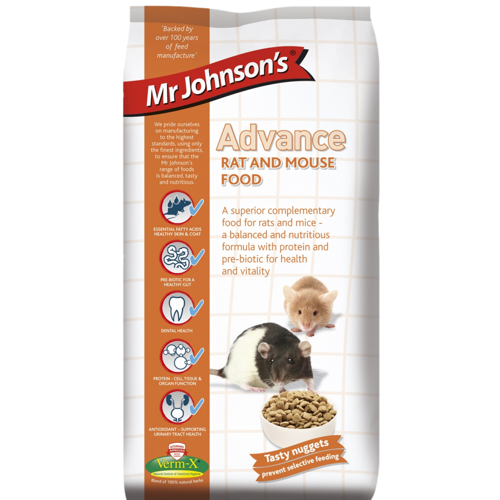 Mr Johnsons Advance Rat & Mouse Food 750g
