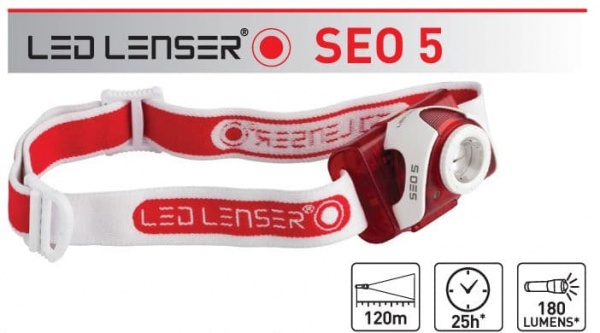 Led Lenser - SEO 5 Head Torch