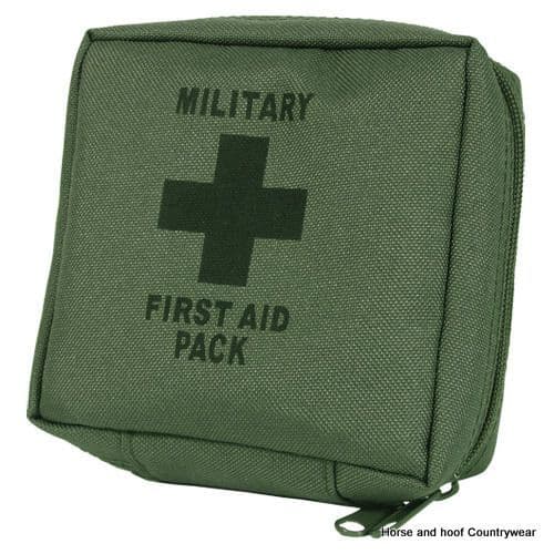 Mil-com Military First Aid Kit - Olive Green
