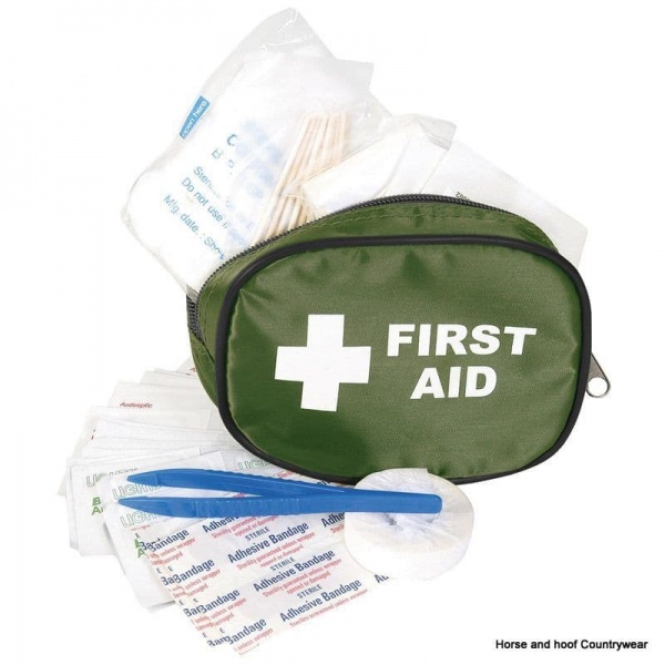 Mil-com Small Traveller First Aid Kit - Olive Green