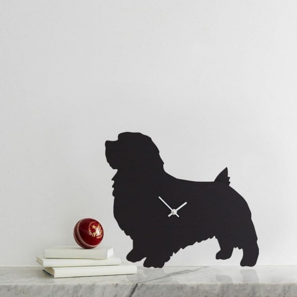 TERRIER CLOCK  WITH WAGGING TAIL