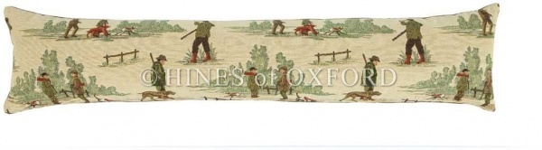 The Country Shoot - Fine Tapestry Draught Excluder - Extra Long
