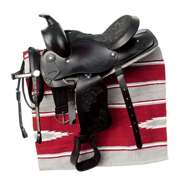 Windsor Western Saddle, Bridle And Saddle Pad Set
